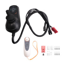 24V Dual Drive Brushed Motor Joystick Controller Forward Reverse Max Current 45A for Indoor Electric Wheelchair Bike