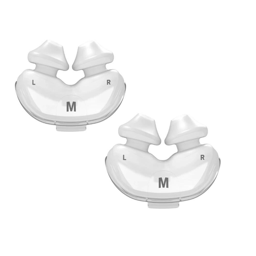 (2 Pack - Med) Cpap Replacement For Resmed Airfit P10 Pillow Nasal Cushion - 2 Sizes Available Botu-Tech
