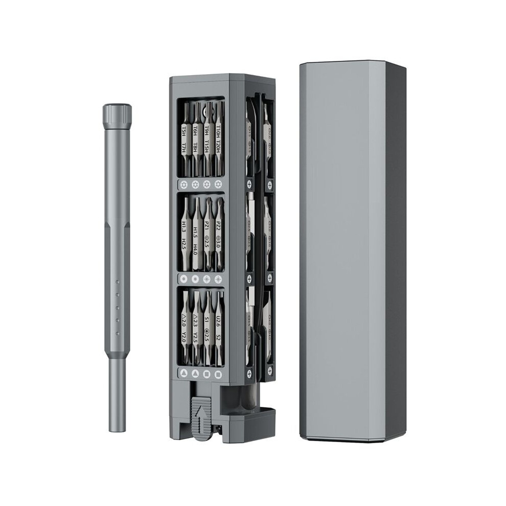 60-In-1 Precision Screwdriver Set With - Magnetic Case, For Electronics, Phone, Computer, Pc, Watch, Eyeglass 4713800757468