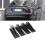 4PCS Car Rear Lower Spoiler Sporty Universal Rear Bumper Chassis Diffuser Lip Wing Splitter 2
