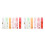 12Pièces À Fruitée Assortie Hydratant Transparent 11