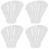 4Pièces Bols Lotus Clair Service Salade Dessert 4