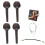 3Ensembles Violon Ébène Bois Durables Aspect Élégant 11