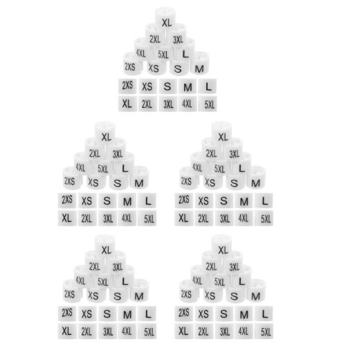 1000Pièces Marqueurs Taille Pour Vêtements À Crochets 1