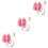 3Pièces Anti- Rose Harnais Confortable Réglable 8