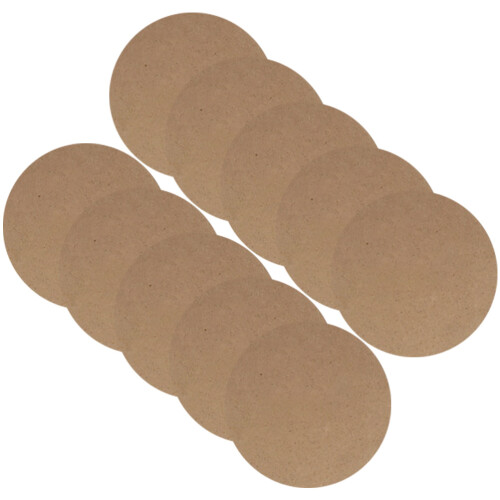 50Pièces Planche De Modelage Bois Naturel Pour Décor 1