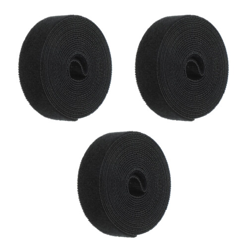 3Pièces Attaches Câble Rouges Réutilisables Organiseur Maison 2