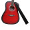 3St Gitarr Greppbräda Ebenholts Gitarr Greppbräda Akustisk Folkgitarr Greppbräda Gripbräda Gitarr Delar Tillbehör 6