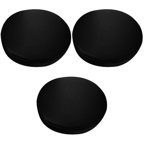 3Pièces Base Rigide PU Noir Pour Décoration Sac Seau Mode Durable 2