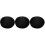 3Pièces Base Rigide PU Noir Pour Décoration Sac Seau Mode Durable 4