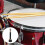 2Pièces Pickup Instrument Percussion Métal Noir Robuste 3