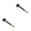 2Pièces Pickup Instrument Percussion Métal Noir Robuste 11