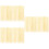 300Pièces Stylos Scratch Bambou Fin Khaki Pour Loisirs 7
