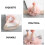 6Pièces Accessoires Bébé Rose Chapeaux Photo 6