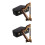 2Ensembles Mini Harpes Modèles Créatives En Bois, Décor Coloré 10
