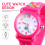 8Pièces Quartz Enfants 3D Bracelet Silicone Coloré 6