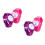 4Pièces 3D Silicone Quartz Couleurs Assorties 8