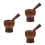3Sets Knoflook En Vijzel Ergonomisch 5