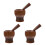 3Sets Knoflook En Vijzel Ergonomisch 6