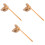 3Ensembles Instruments Percussion Bois Naturel Khaki Décor Bouddhiste 5