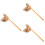 3Ensembles Instruments Percussion Bois Naturel Khaki Décor Bouddhiste 8