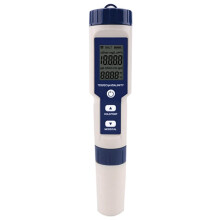 5 in 1 TDS/EC/PH/Zoutgehalte/Temperatuur Meter Digitale Waterkwaliteit Monitor Tester voor Zwembaden, Drinkwater, Aquaria