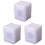 3 Pcs Eyelash Storage Box Multi-Layer White Storage Rack 3