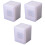 3 Pcs Eyelash Storage Box Multi-Layer White Storage Rack 4