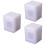 3 Pcs Eyelash Storage Box Multi-Layer White Storage Rack 6