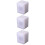 3 Pcs Eyelash Storage Box Multi-Layer White Storage Rack 8