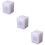 3 Pcs Eyelash Storage Box Multi-Layer White Storage Rack 9