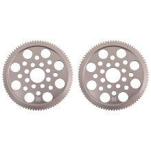 2X voor 1:10 Automodelaccessoires Sakura Flat Sports Car Gear Motor Gear 85T 48DP