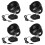 4Pièces Ventilateurs Auto Portables USB, Plastique, Usage 7