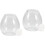 4Pièces Mini Verre Clair, Compact Pour Frothing Lait Sauce 6