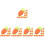 60Pièces Épingles Épingles De Pliables Orange Pour Couches Bébé 6