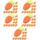 60Pièces Épingles Épingles De Pliables Orange Pour Couches Bébé 8