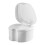 4Pièces Boîte À Dentier Blanche Durable Pour Usage Portable 9