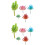 10Pcs Simulated Mini Succulent Plants Assorted Plastic Home Accent 4
