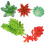 10Pcs Simulated Mini Succulent Plants Assorted Plastic Home Accent 10