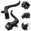 2Paires Leviers De Fixie Aluminium Durable Noir 11