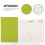 1 Cahier De Planification Vert Doux Pour Et 7