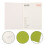 1 Cahier De Planification Vert Doux Pour Et 8