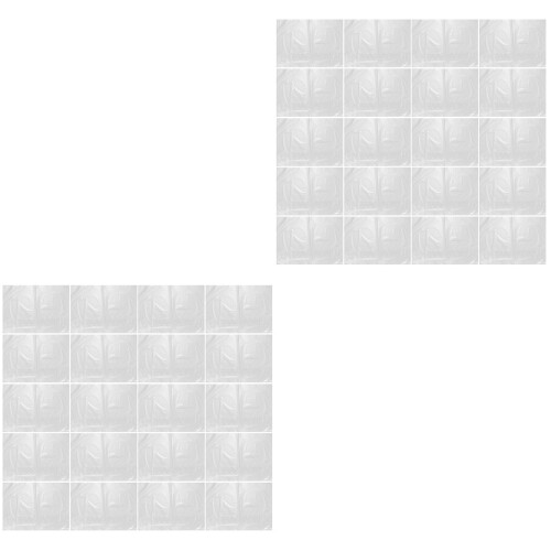 400Pièces Pochettes Thermorétractables Claires PVC Protection Objets 2