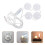 2Sets Adjustable LED Makeup Lamp White for Home Vanity Abs+pc Material 9