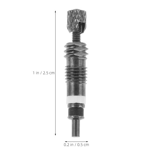 50Pièces Valves Core Métal Gris Durable Accessoire 1