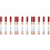 24Pièces Tubes À Gloss Recharges Plastique Assorties 4
