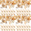 400Pièces Boucles Clips Dorées Perçage 6