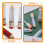 24Pièces Tubes À Gloss Recharges Plastique Assorties 10