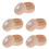 5Pièces Coffret Conservation Dents Enfant Bois Marron 8