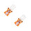 2Pcs Orange Tiny Water Dispensers for Kids Durable Plastic Fun Toy 9
